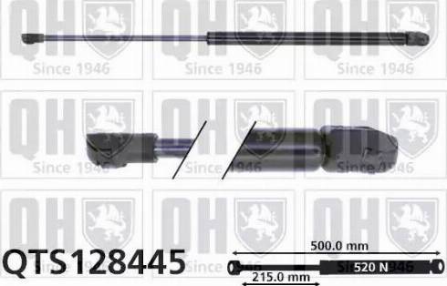 FPS FP 9539 535 - Gas Spring, boot, cargo area autospares.lv