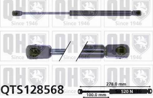 FPS FP 6405 535 - Gas Spring, boot, cargo area autospares.lv