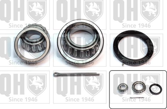 Quinton Hazell QWB444 - Wheel hub, bearing Kit autospares.lv