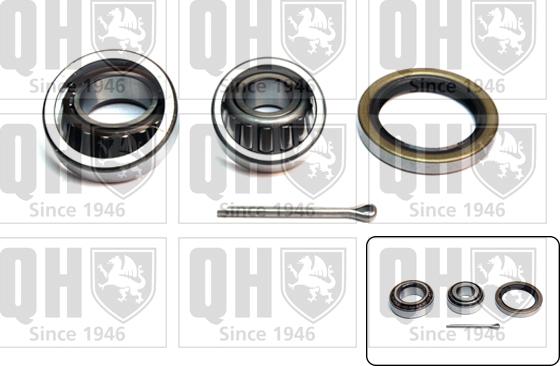 Quinton Hazell QWB597 - Wheel hub, bearing Kit autospares.lv