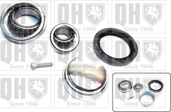 Quinton Hazell QWB1436 - Wheel hub, bearing Kit autospares.lv