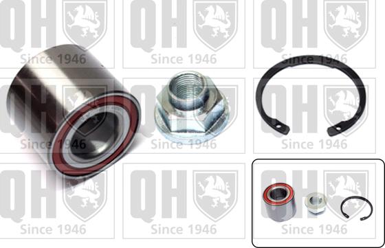 Quinton Hazell QWB1421 - Wheel hub, bearing Kit autospares.lv