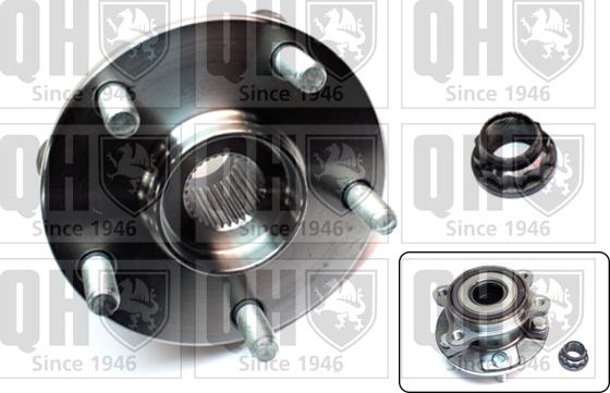 Quinton Hazell QWB1472 - Wheel hub, bearing Kit autospares.lv