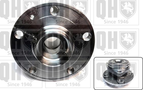 Quinton Hazell QWB1599 - Wheel hub, bearing Kit autospares.lv