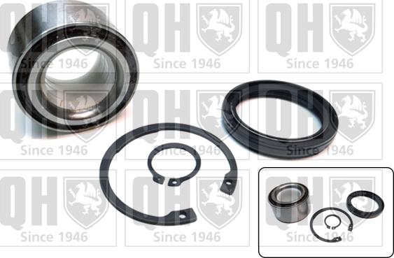 Quinton Hazell QWB1598 - Wheel hub, bearing Kit autospares.lv