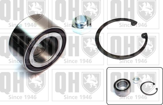 Quinton Hazell QWB1549 - Wheel hub, bearing Kit autospares.lv