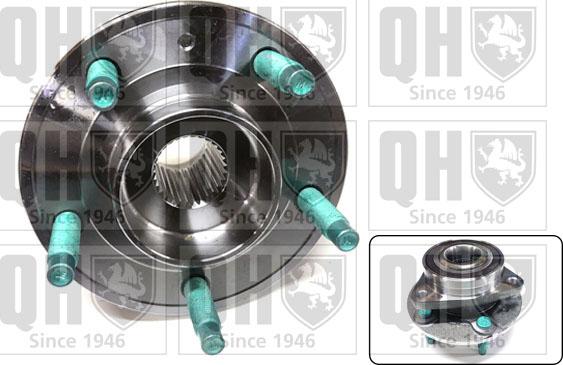 Quinton Hazell QWB1518 - Wheel hub, bearing Kit autospares.lv