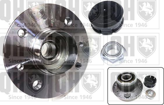 Quinton Hazell QWB1533 - Wheel hub, bearing Kit autospares.lv