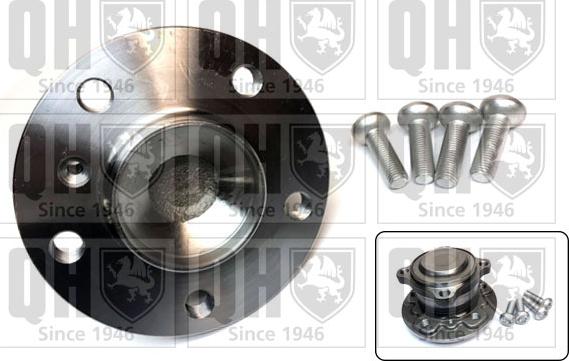 Quinton Hazell QWB1650 - Wheel hub, bearing Kit autospares.lv