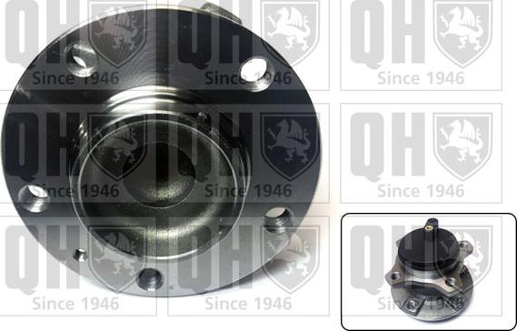 Quinton Hazell QWB1630 - Wheel hub, bearing Kit autospares.lv