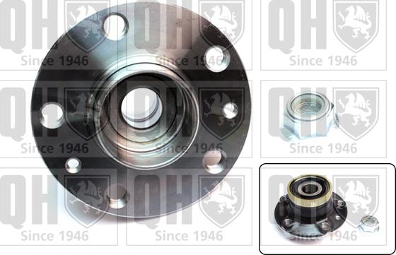 Quinton Hazell QWB1090 - Wheel hub, bearing Kit autospares.lv