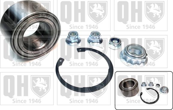 Quinton Hazell QWB1089 - Wheel hub, bearing Kit autospares.lv