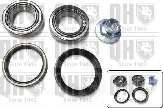 Quinton Hazell QWB1130 - Wheel hub, bearing Kit autospares.lv