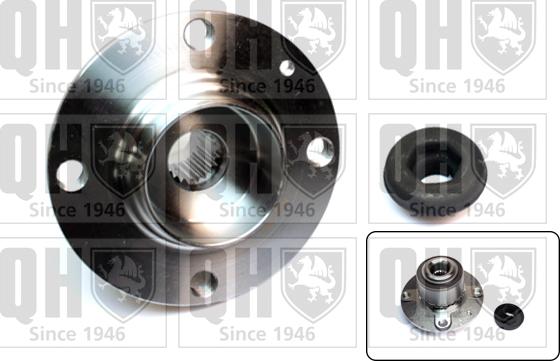 Quinton Hazell QWB1364 - Wheel hub, bearing Kit autospares.lv