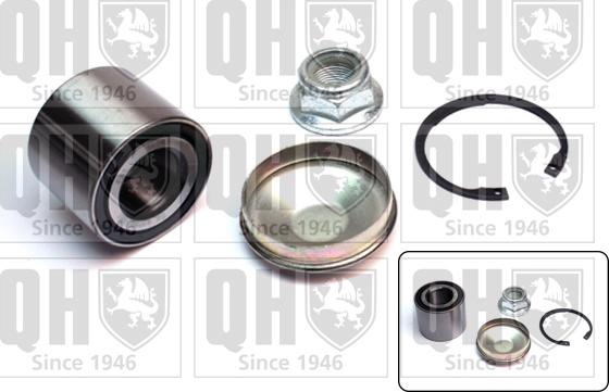 Quinton Hazell QWB1388 - Wheel hub, bearing Kit autospares.lv