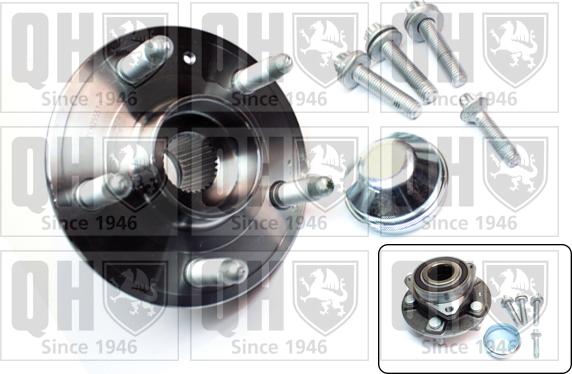 Quinton Hazell QWB1382 - Wheel hub, bearing Kit autospares.lv