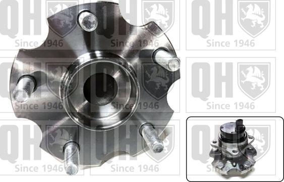 Quinton Hazell QWB1376 - Wheel hub, bearing Kit autospares.lv