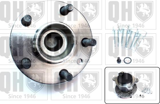 Quinton Hazell QWB1372 - Wheel hub, bearing Kit autospares.lv