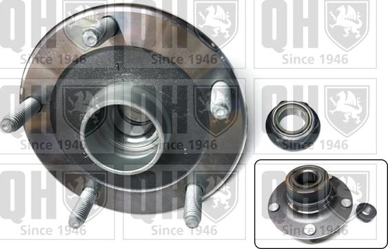 Quinton Hazell QWB1259 - Wheel hub, bearing Kit autospares.lv