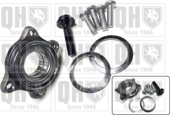 Quinton Hazell QWB1272 - Wheel hub, bearing Kit autospares.lv