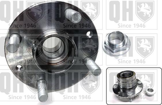 Quinton Hazell QWB891 - Wheel hub, bearing Kit autospares.lv