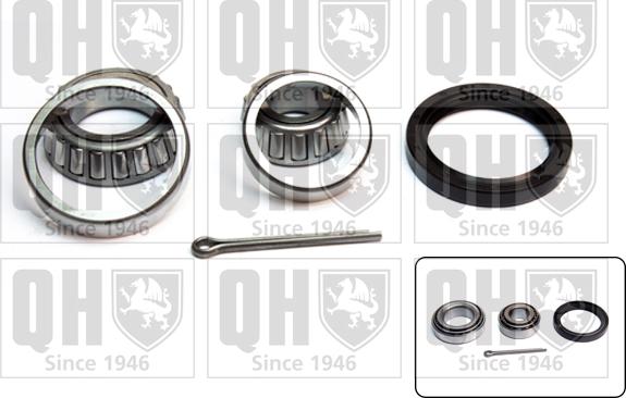 Quinton Hazell QWB212 - Wheel hub, bearing Kit autospares.lv