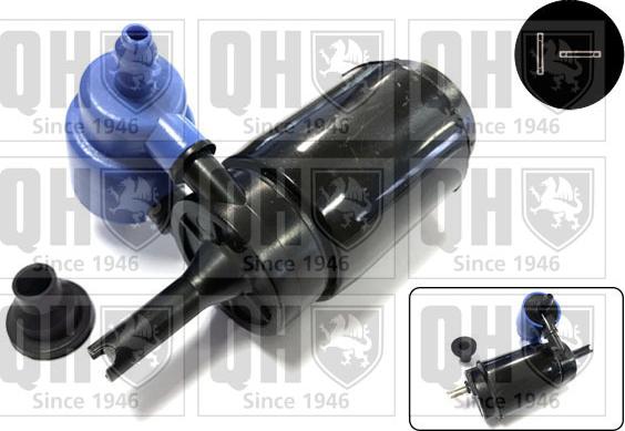 Quinton Hazell QWP015 - Water Pump, window cleaning autospares.lv