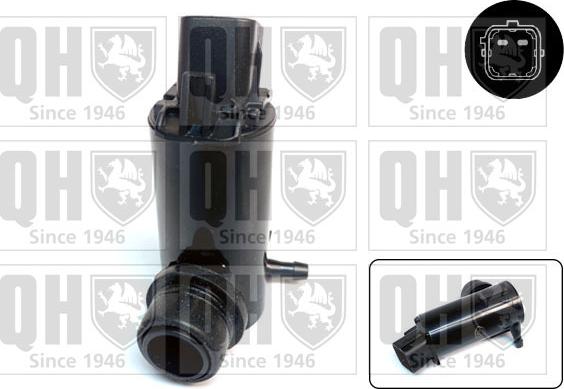 Quinton Hazell QWP089 - Water Pump, window cleaning autospares.lv