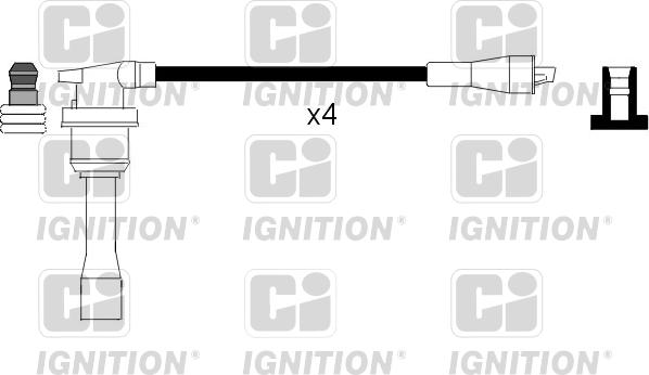 Quinton Hazell XC999 - Ignition Cable Kit autospares.lv