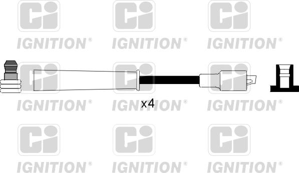 Quinton Hazell XC994 - Ignition Cable Kit autospares.lv