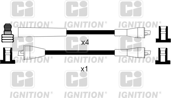 Quinton Hazell XC990 - Ignition Cable Kit autospares.lv