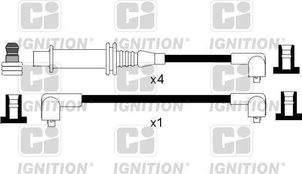 Quinton Hazell XC993 - Ignition Cable Kit autospares.lv