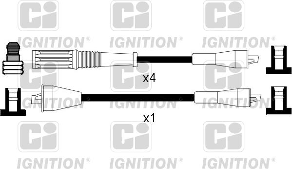 Quinton Hazell XC992 - Ignition Cable Kit autospares.lv