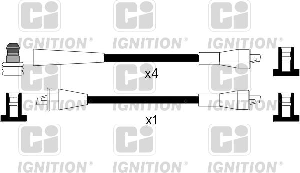 Quinton Hazell XC959 - Ignition Cable Kit autospares.lv