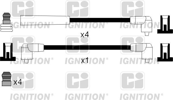 Quinton Hazell XC951 - Ignition Cable Kit autospares.lv