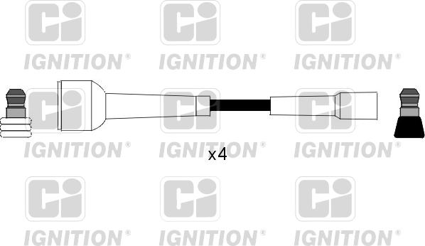 Quinton Hazell XC968 - Ignition Cable Kit autospares.lv