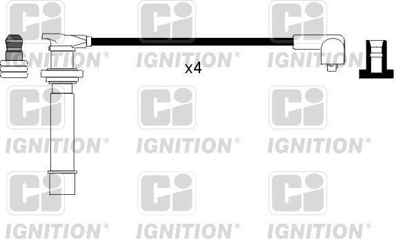 Quinton Hazell XC935 - Ignition Cable Kit autospares.lv
