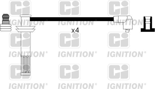 Quinton Hazell XC544 - Ignition Cable Kit autospares.lv