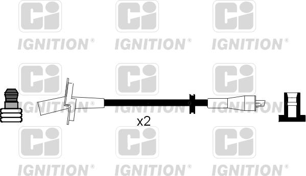 Quinton Hazell XC533 - Ignition Cable Kit autospares.lv