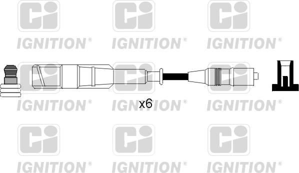 Quinton Hazell XC528 - Ignition Cable Kit autospares.lv