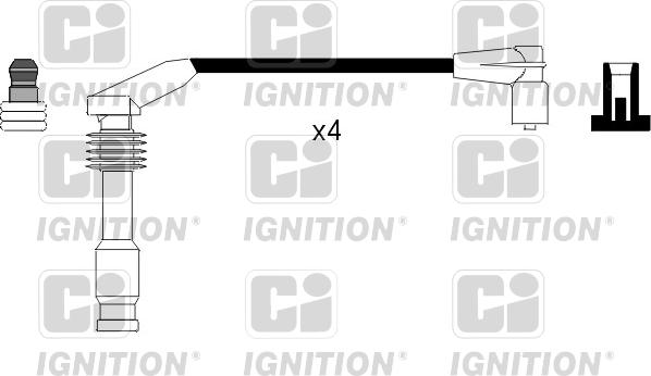 Quinton Hazell XC647 - Ignition Cable Kit autospares.lv