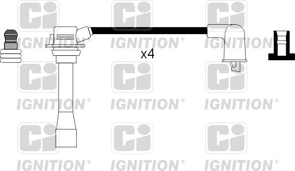 Quinton Hazell XC655 - Ignition Cable Kit autospares.lv