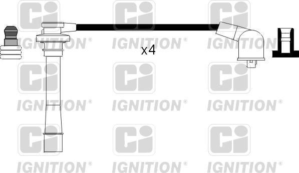 Quinton Hazell XC661 - Ignition Cable Kit autospares.lv