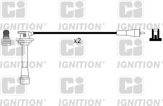 Quinton Hazell XC662 - Ignition Cable Kit autospares.lv