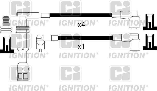 Quinton Hazell XC1046 - Ignition Cable Kit autospares.lv