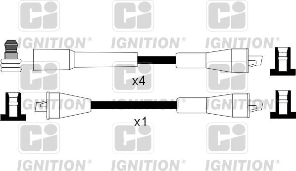 Quinton Hazell XC1054 - Ignition Cable Kit autospares.lv