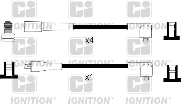 Quinton Hazell XC1089 - Ignition Cable Kit autospares.lv