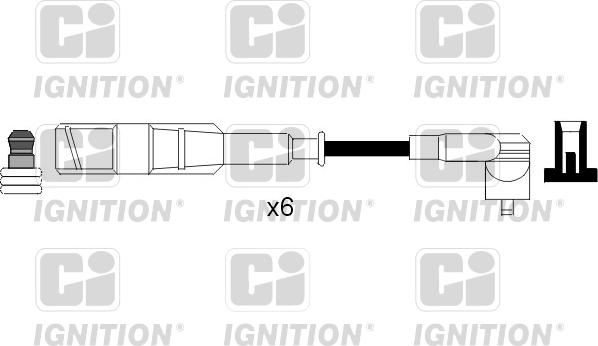 Quinton Hazell XC1088 - Ignition Cable Kit autospares.lv