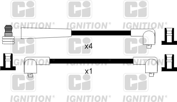 Quinton Hazell XC1082 - Ignition Cable Kit autospares.lv