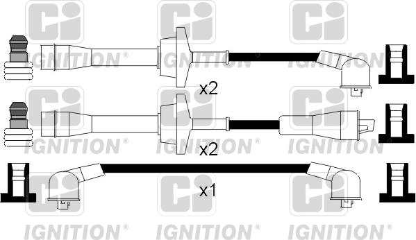 Quinton Hazell XC1029 - Ignition Cable Kit autospares.lv